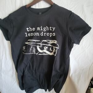 the Mighty Lemon Drops band t shirt Ladies Large  Black